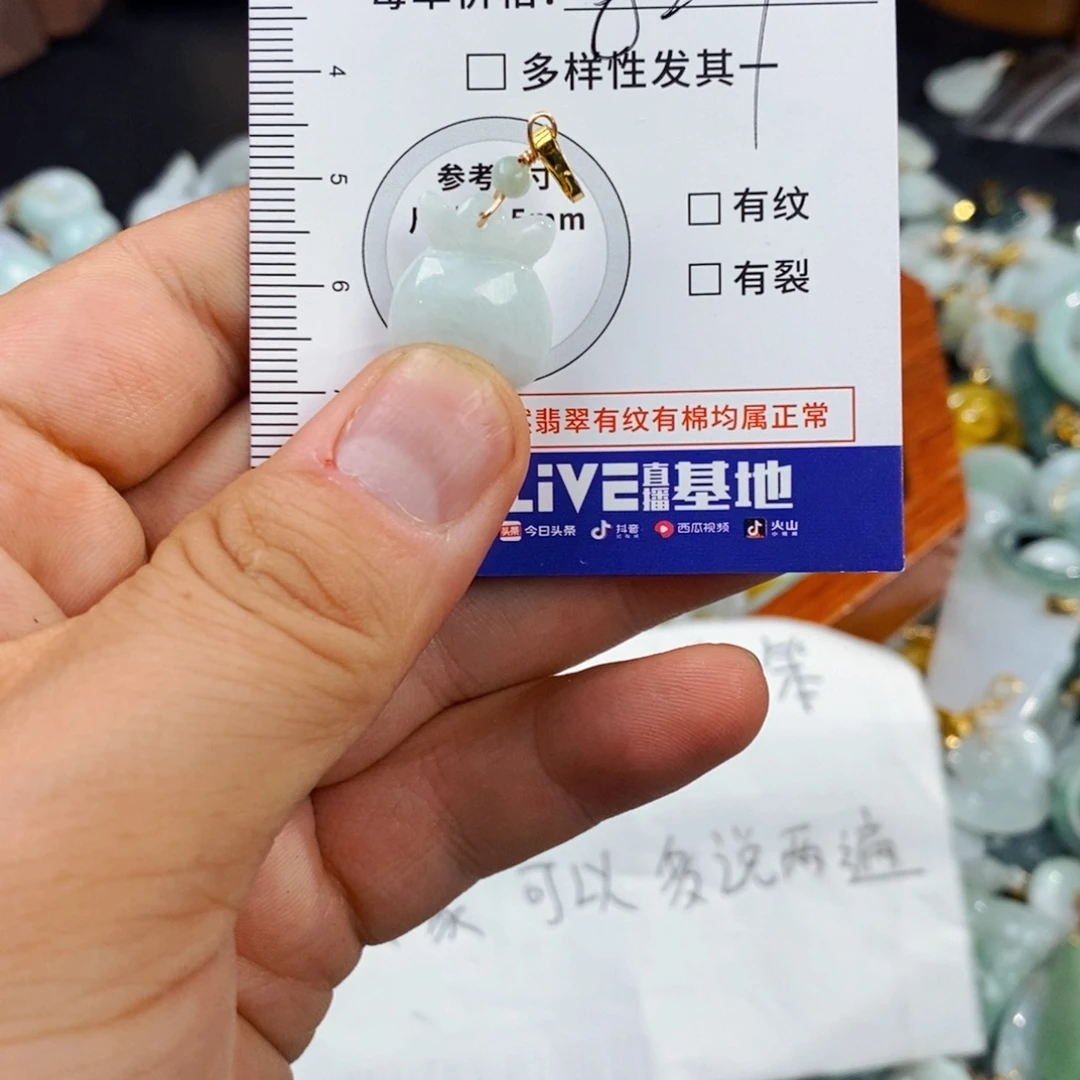 颈饰未镶嵌翡翠677