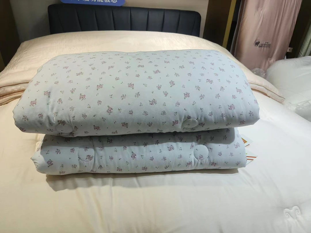 针织棉羽丝绒春秋被特价