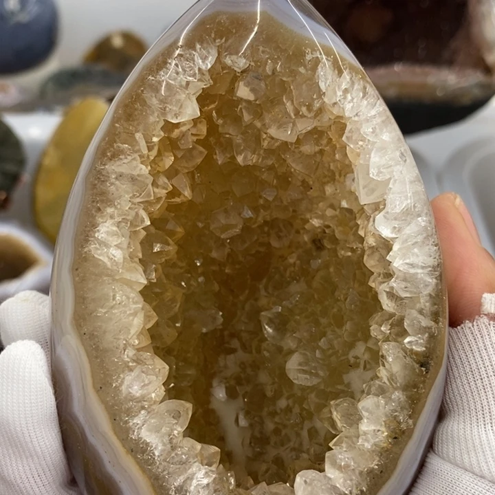紫晶未镶嵌珠宝半成品