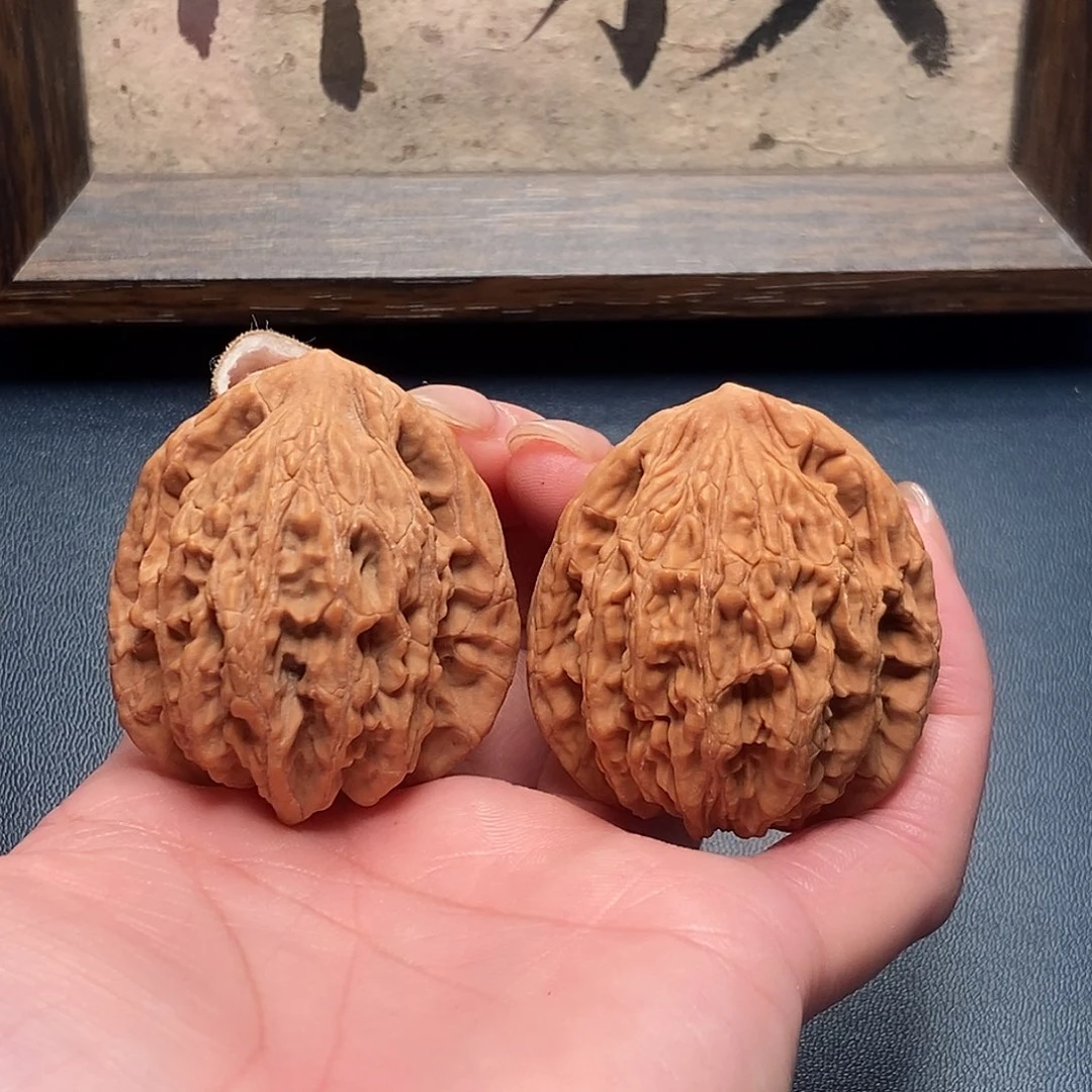 文玩核桃吊坠40尺堂虎15