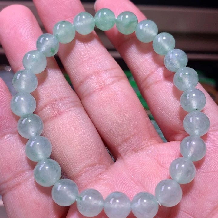 裸石翡翠冰种飘花