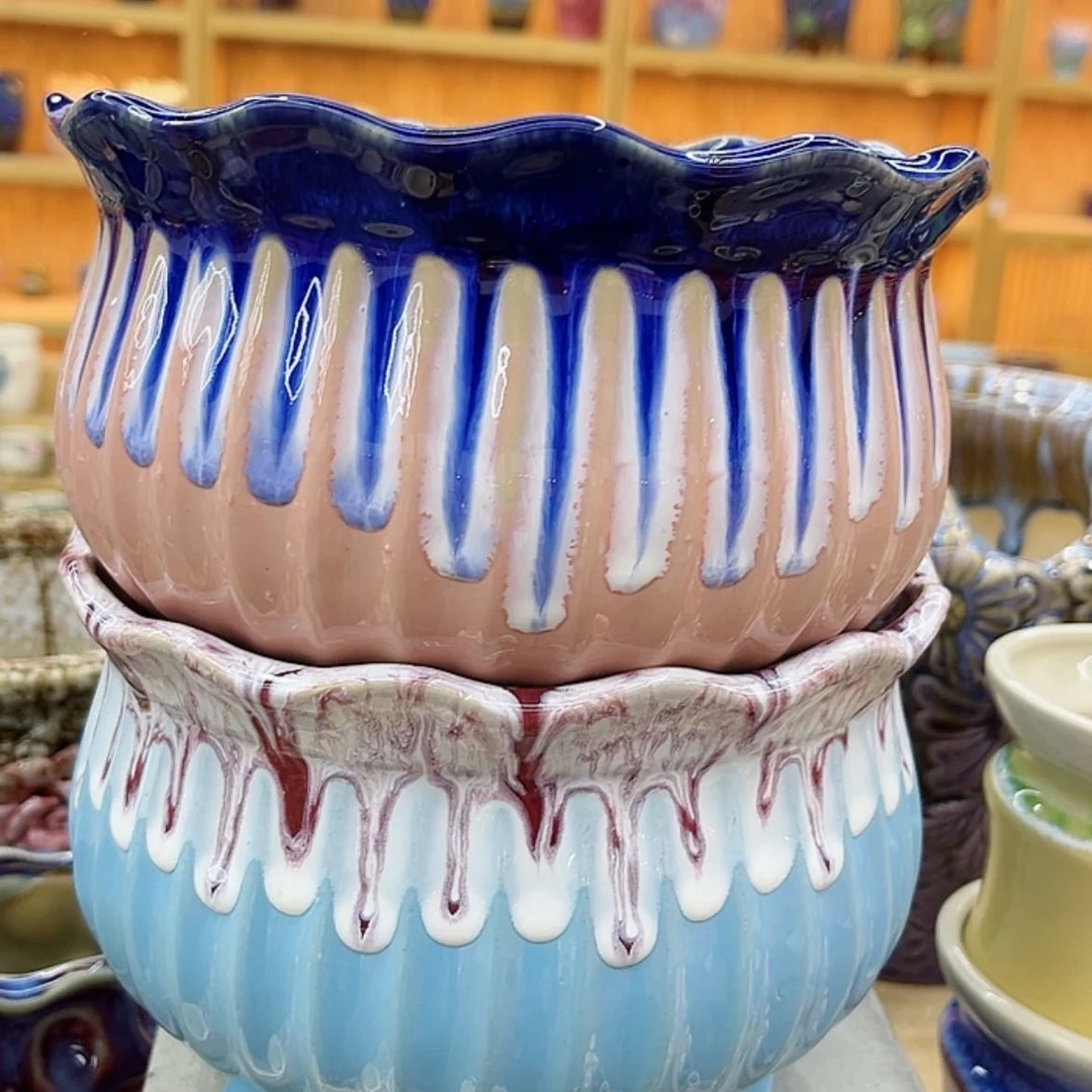 【闪购商品】陶瓷花盆