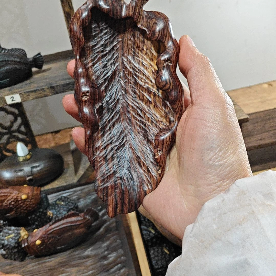 微凹黄檀（南美大红酸枝）刀*