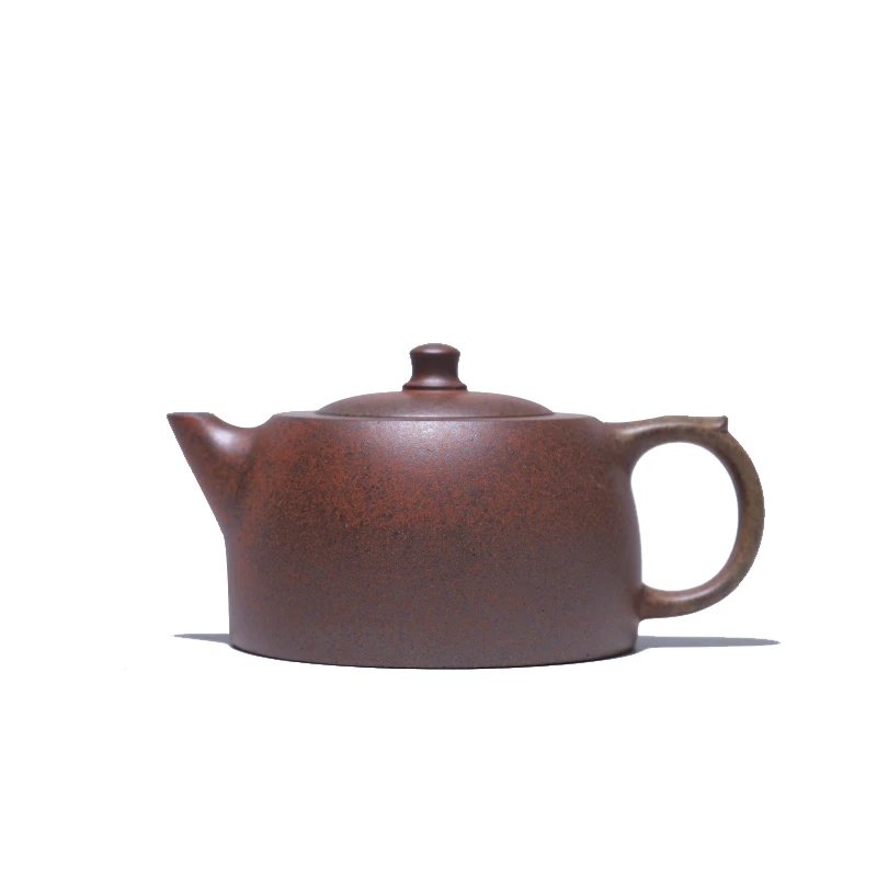 大吉羊柴烧 宜兴紫砂壶手工茶壶 本山绿泥天际150ml庄杰