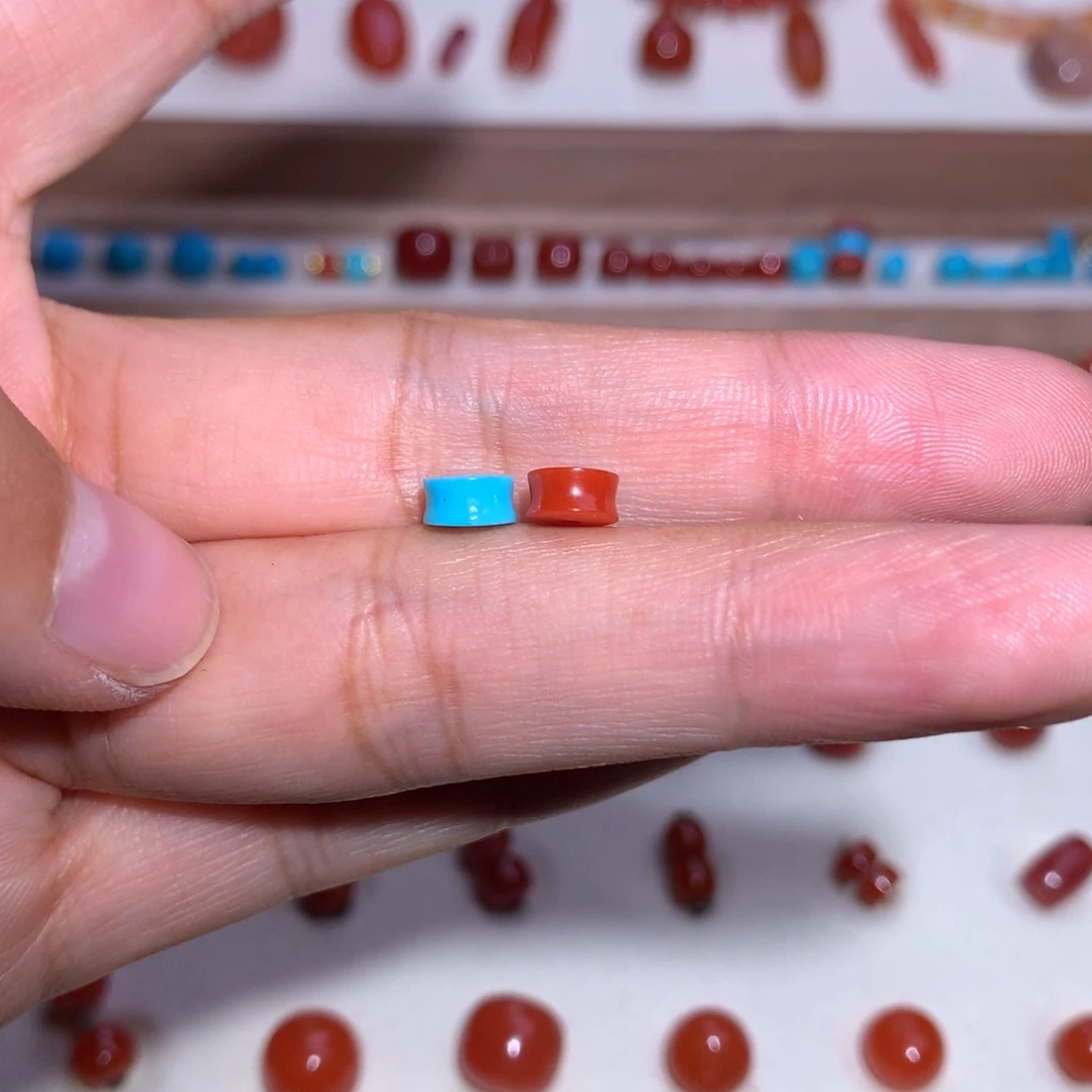 痕***.南红玛瑙未镶嵌隔珠6