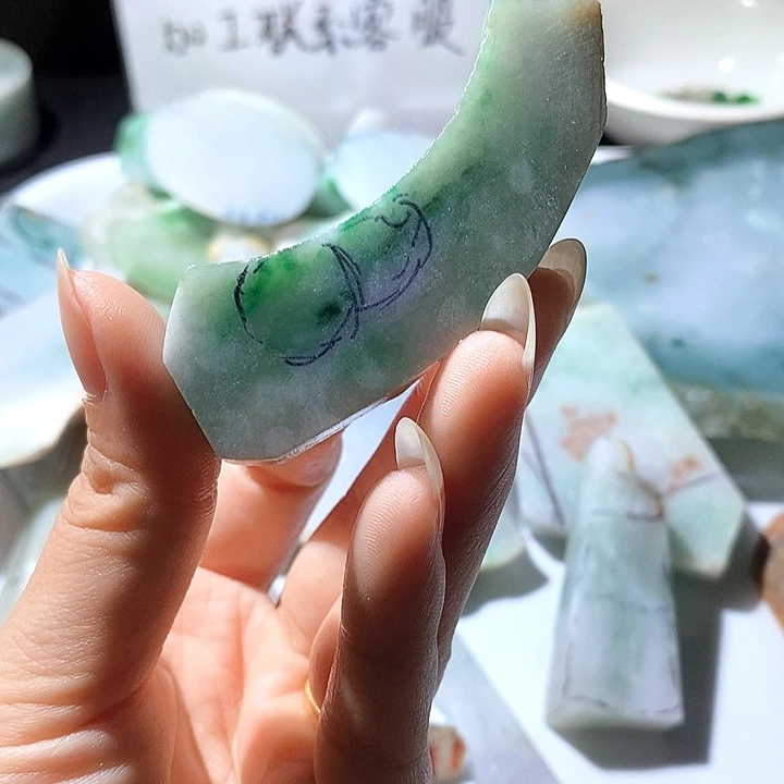 翡翠散珠天然翡翠
