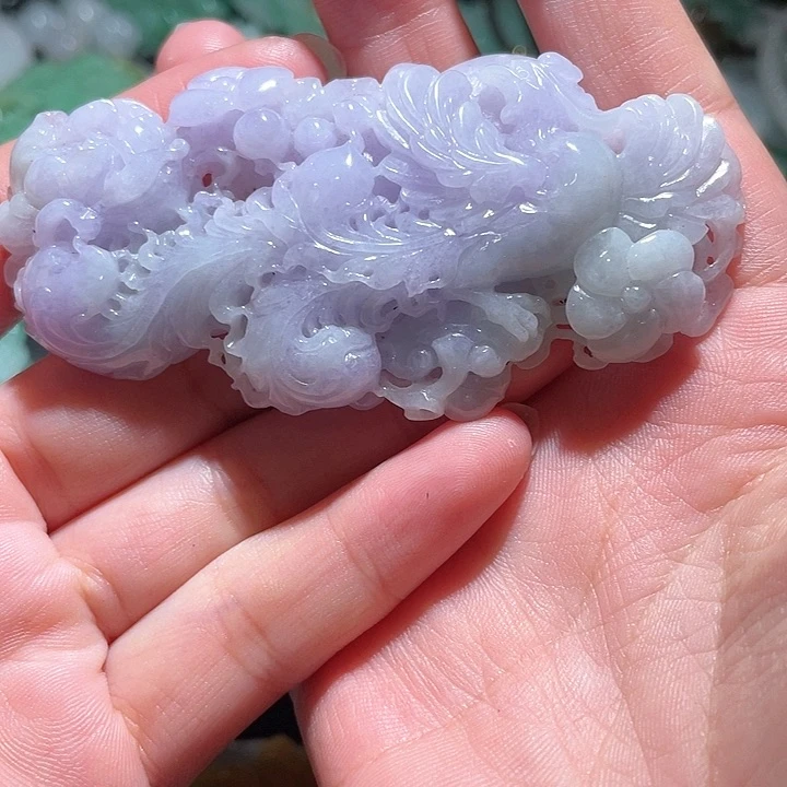 颈饰未镶嵌翡翠天