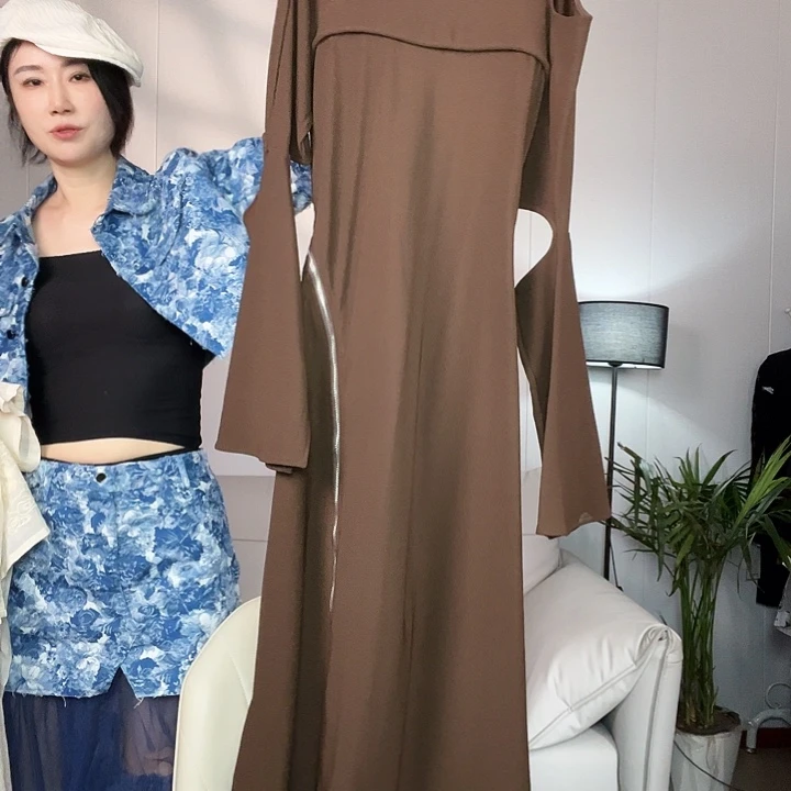 L码去拍去拍去拍连衣裙
