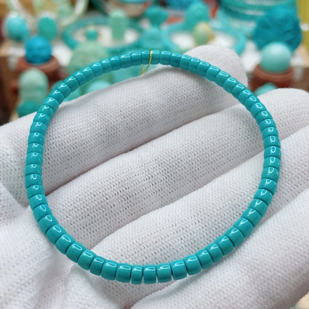 绿松石未镶嵌手串