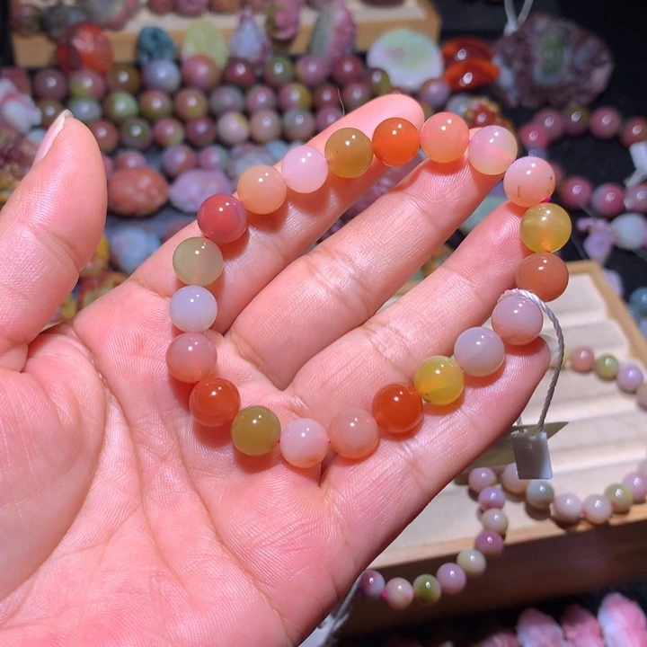 未镶嵌手串玛瑙/玉髓盐源玛瑙