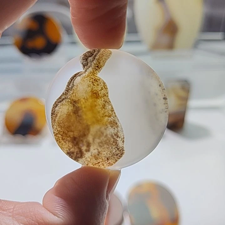 玛瑙/玉髓未镶嵌吊坠(不含链)64号