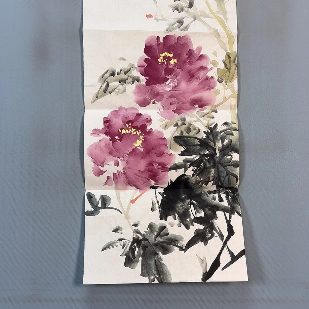 国画112 牡丹一如您初来