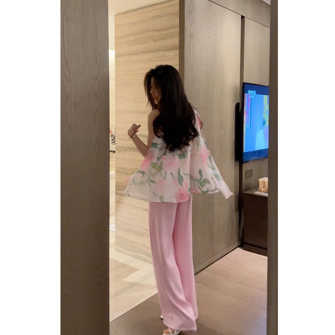 【N·COU】25春新款【飘飘裤】拖地垂感肌理感百搭长裤DY31116