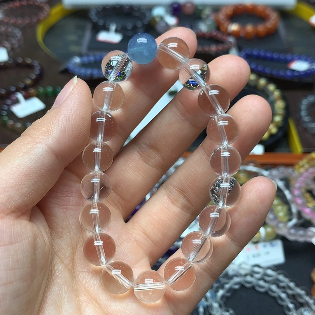 水晶手链未镶嵌金*儿手链