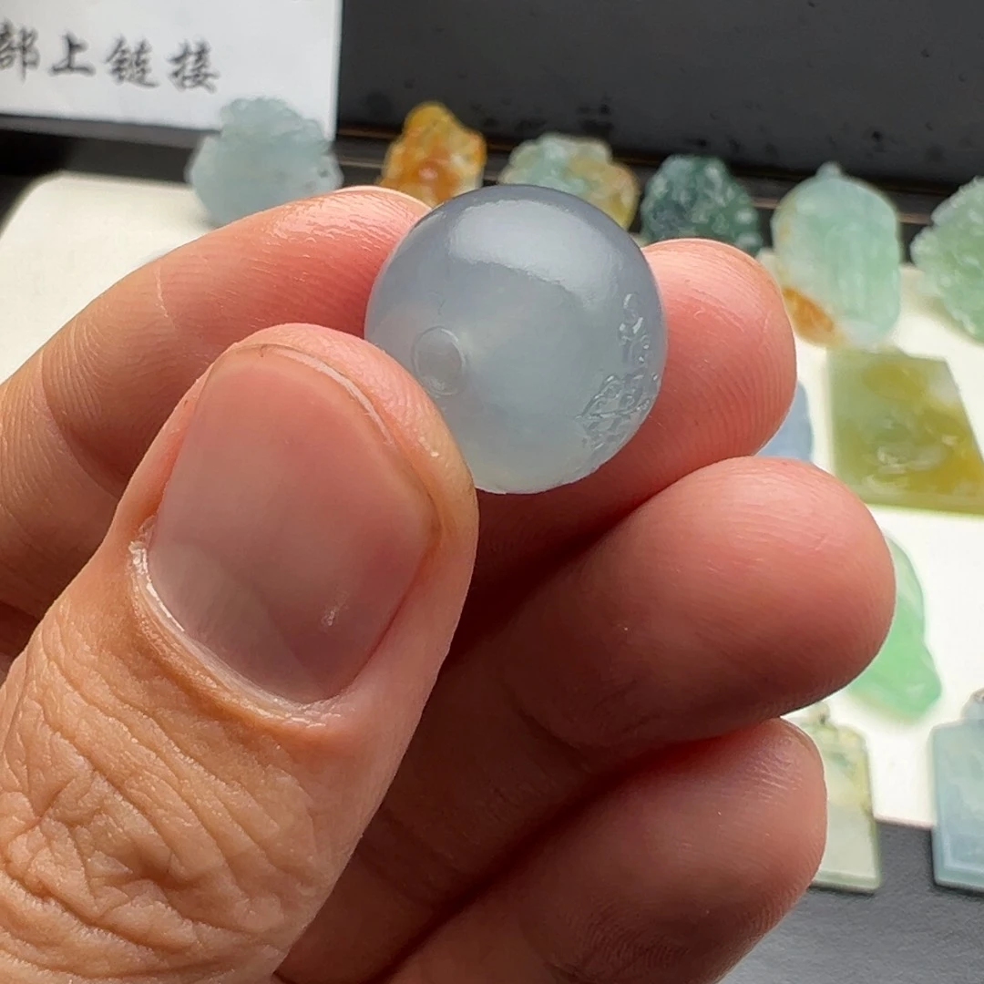 定制翡翠未镶嵌珠子