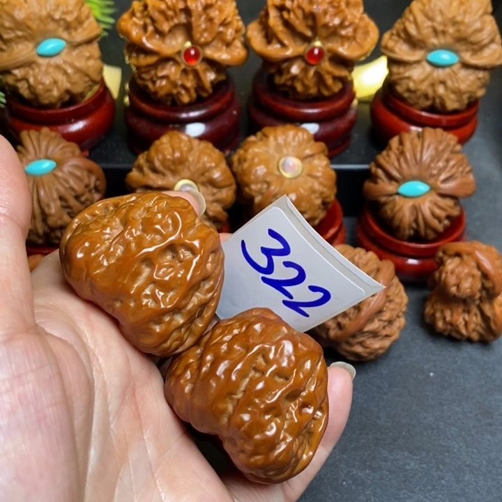 文玩核桃把件39蛤蟆322