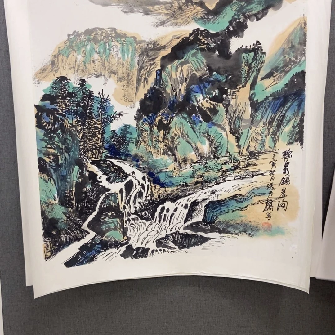 国画手寫手繪作品80
