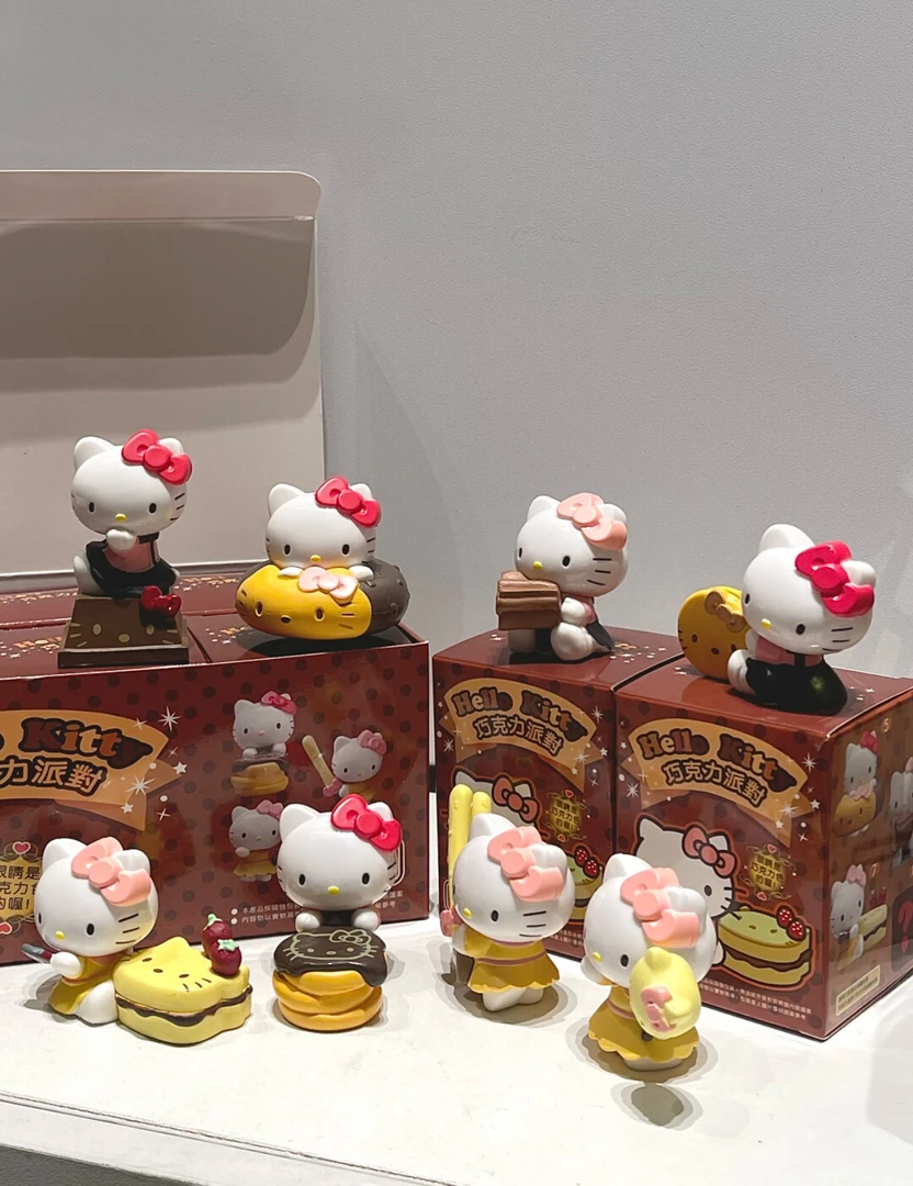 改娃HelloKitty巧克力派对手办盲盒好看的盲盒