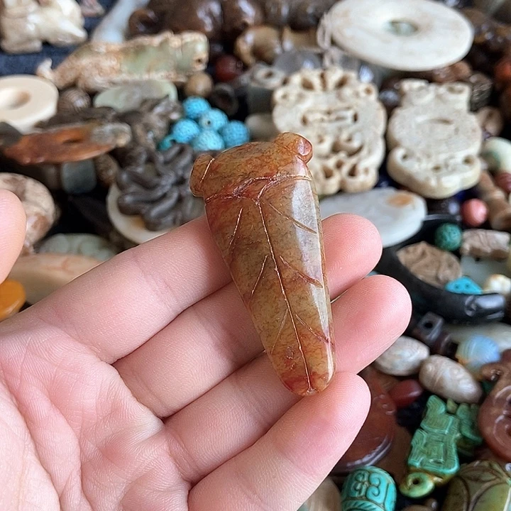 和田玉未镶嵌颈饰69