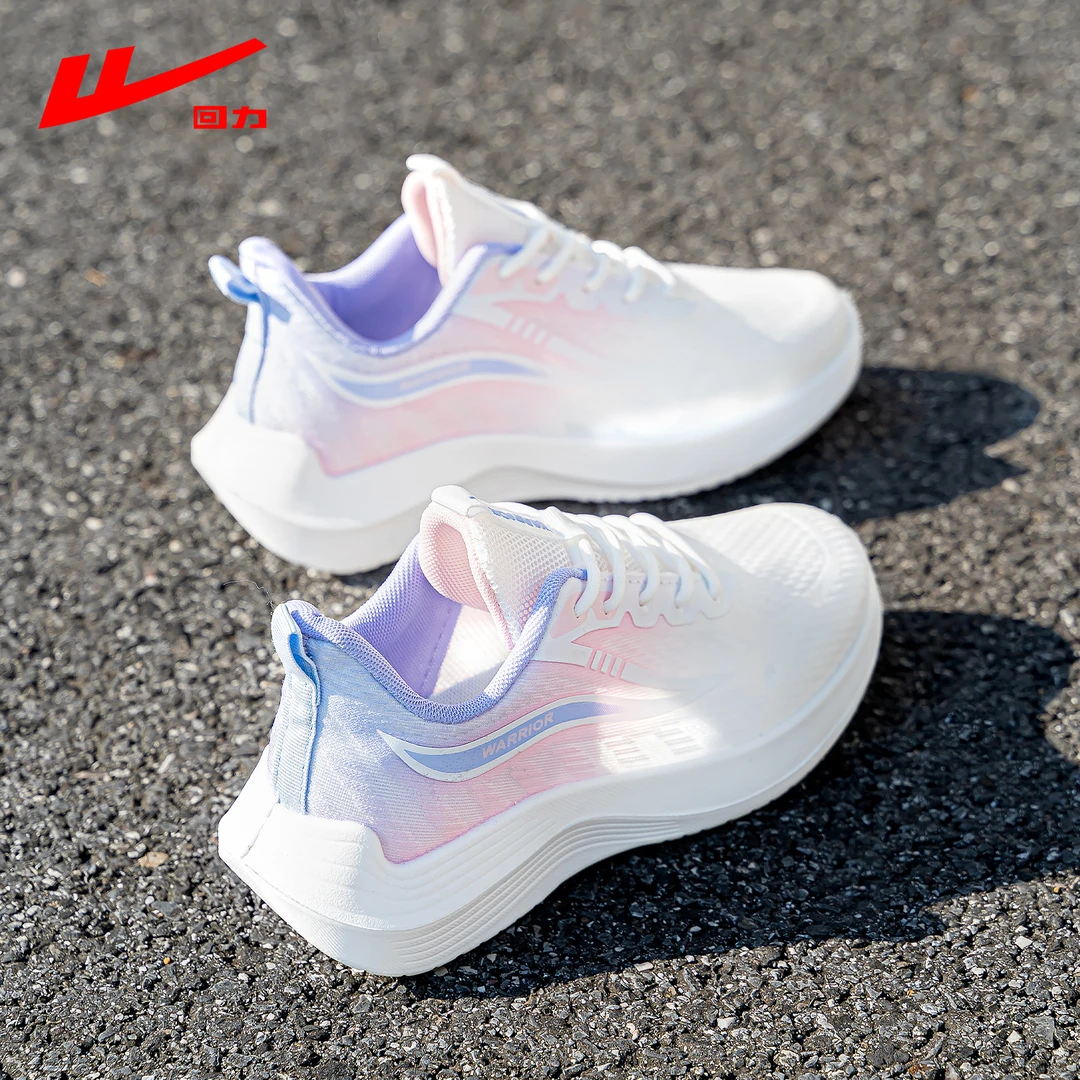 回力运动鞋女款2025新款秋季透气网面女鞋减震轻便休闲跑步鞋女