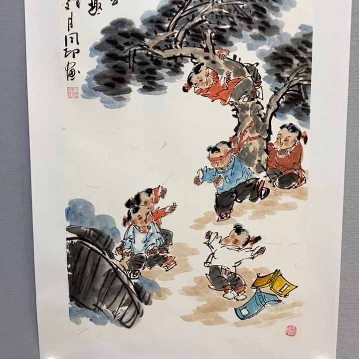 国画亲爱手绘原创