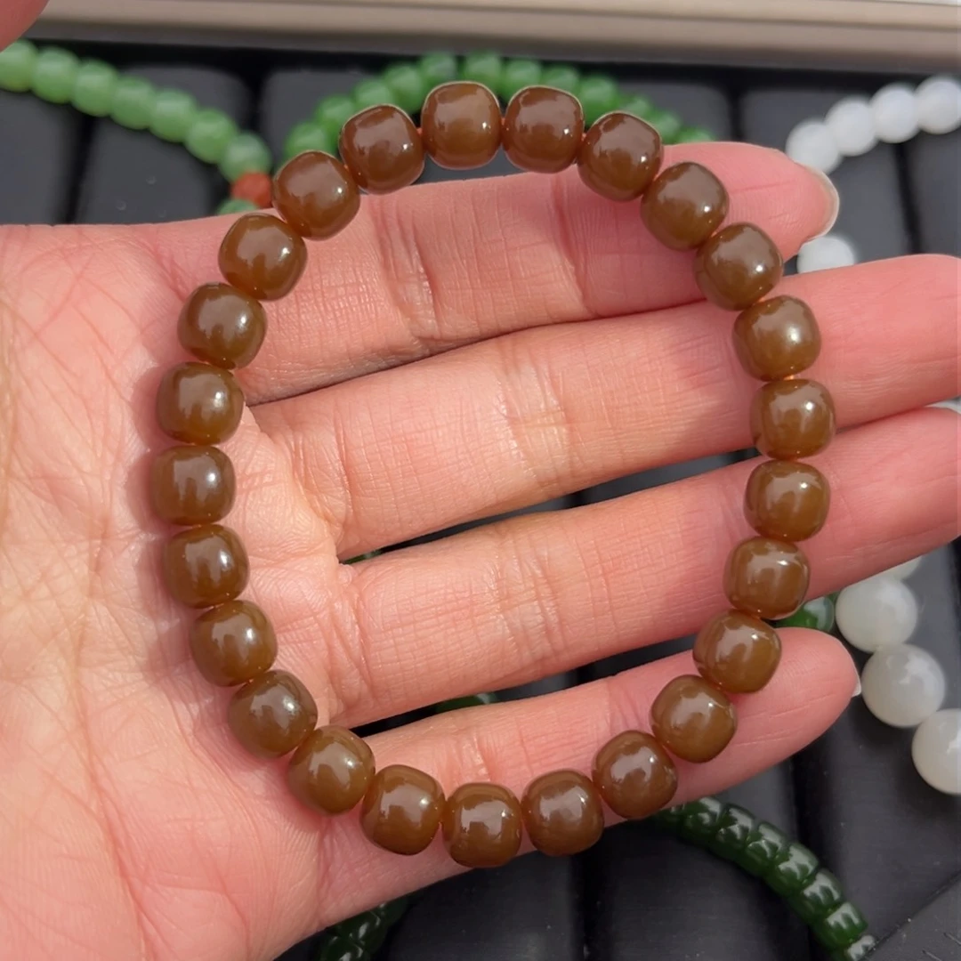 和田玉（糖玉）手链未镶嵌