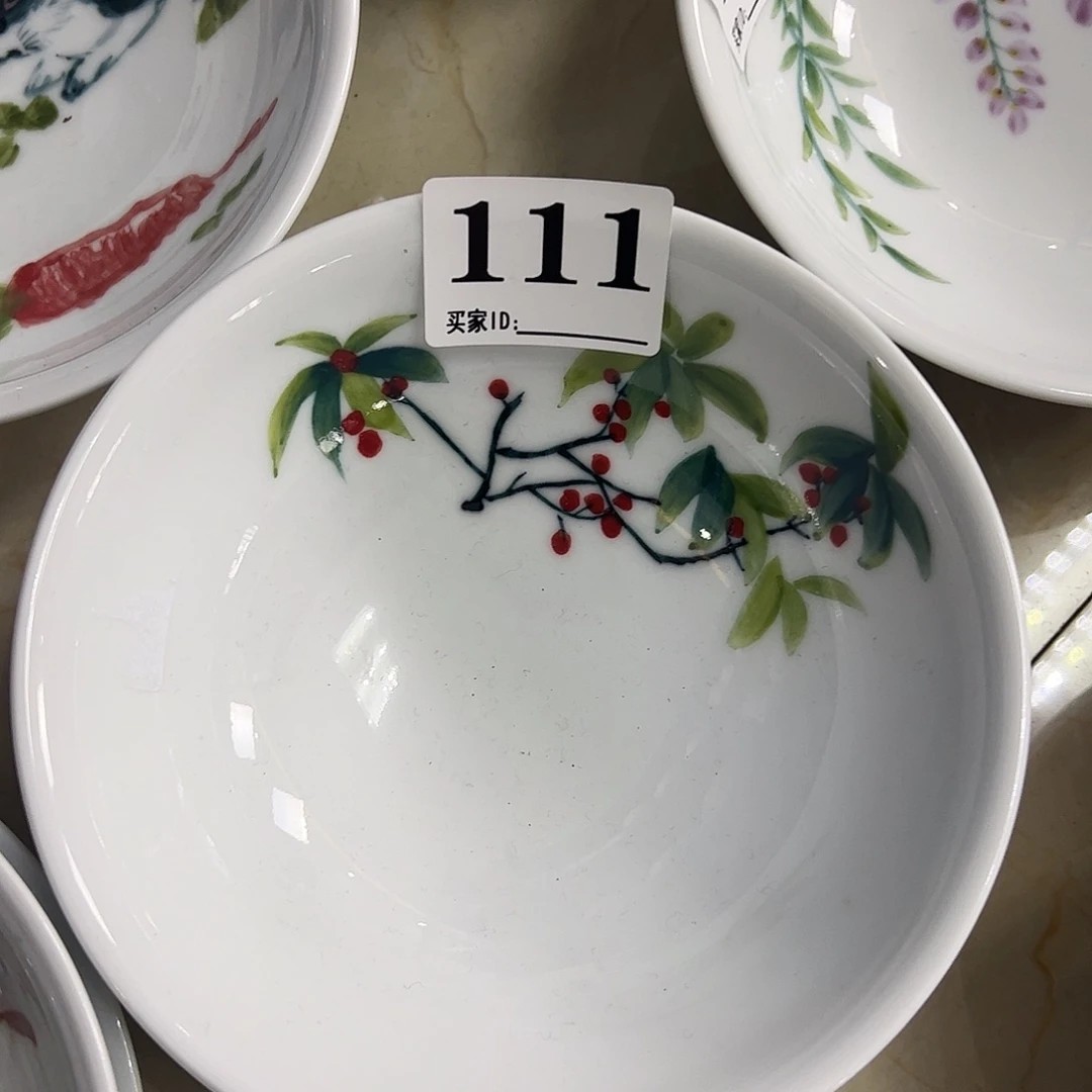 瓷片景德镇陶瓷手工手绘制作