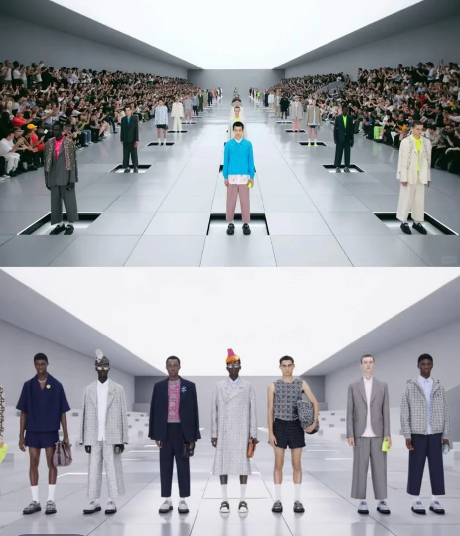 【夏季奢品网红提花休闲小直筒长裤时尚百搭情侣同款】LLL