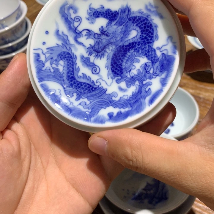 王***号景德镇陶瓷青花盖