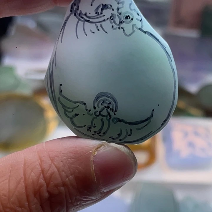 翡翠未镶嵌颈饰翡翠料子