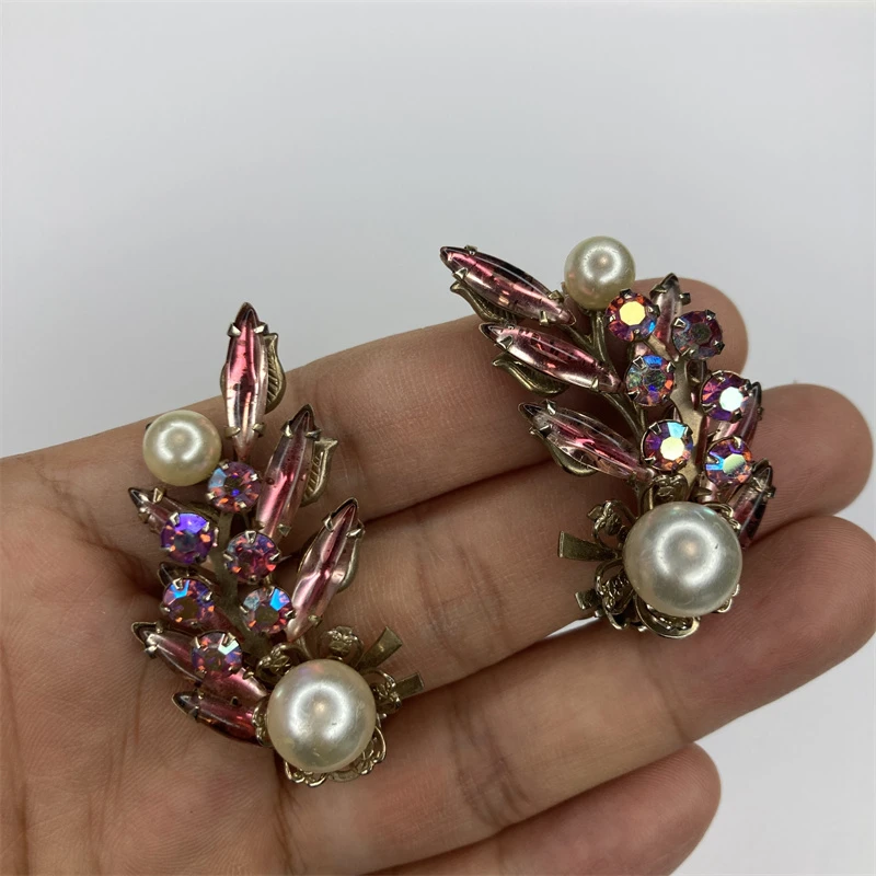 合金耳饰 无标judylee趴耳花枝耳环1-12【2070106-002】