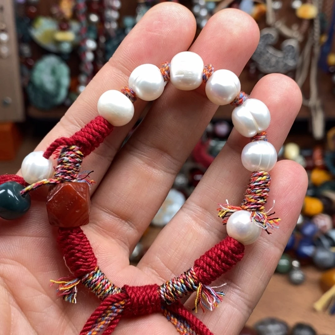 玛瑙/玉髓手链未镶嵌