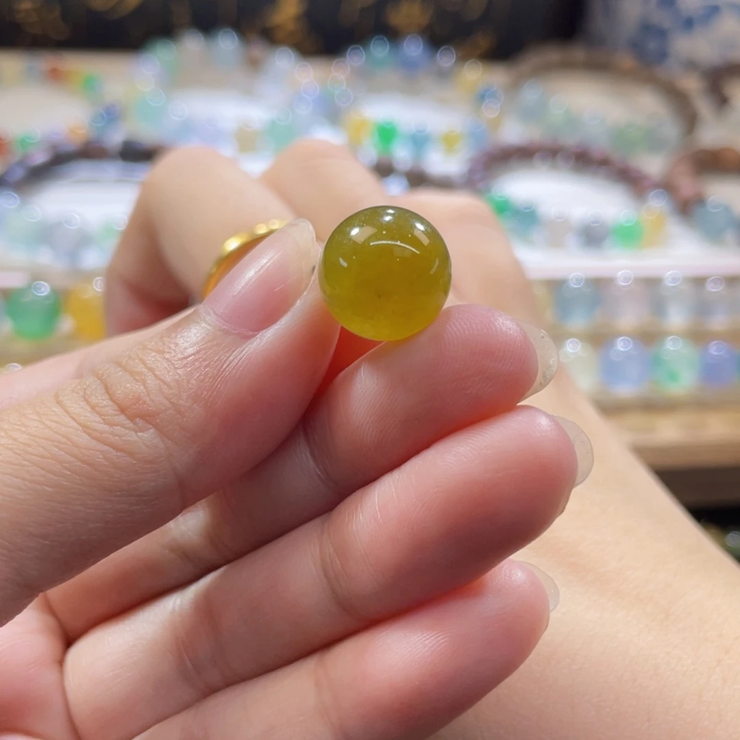 未镶嵌手链翡翠秋香黄