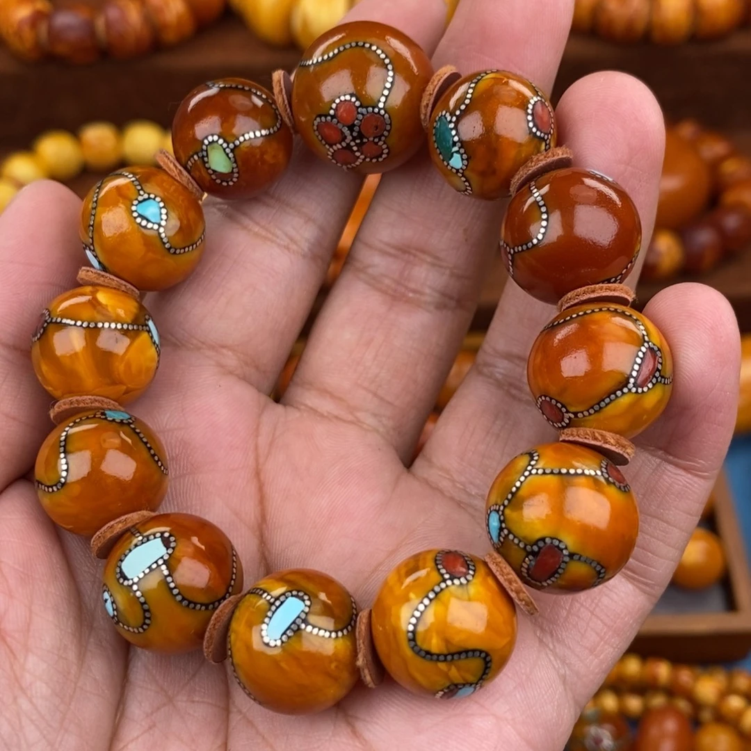 琥珀未镶嵌珠宝奇石