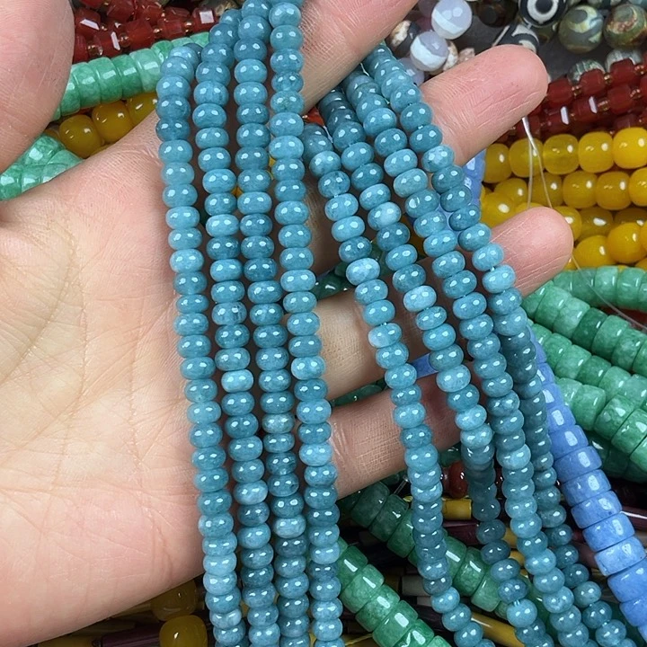 查罗石散珠合金卡6算珠一条