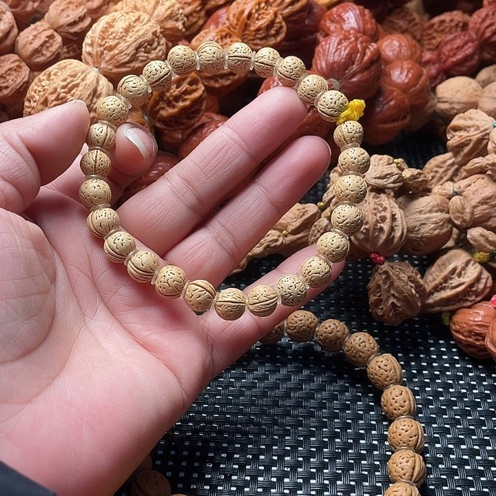 锌***文玩核桃手串桃核