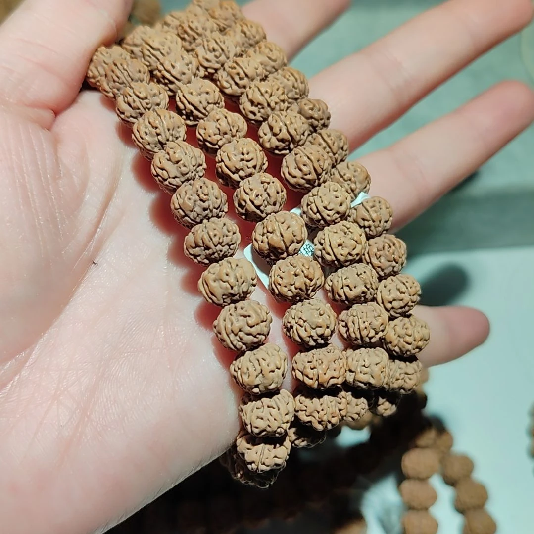 文玩核桃吊坠阿*108老树梅花小金刚