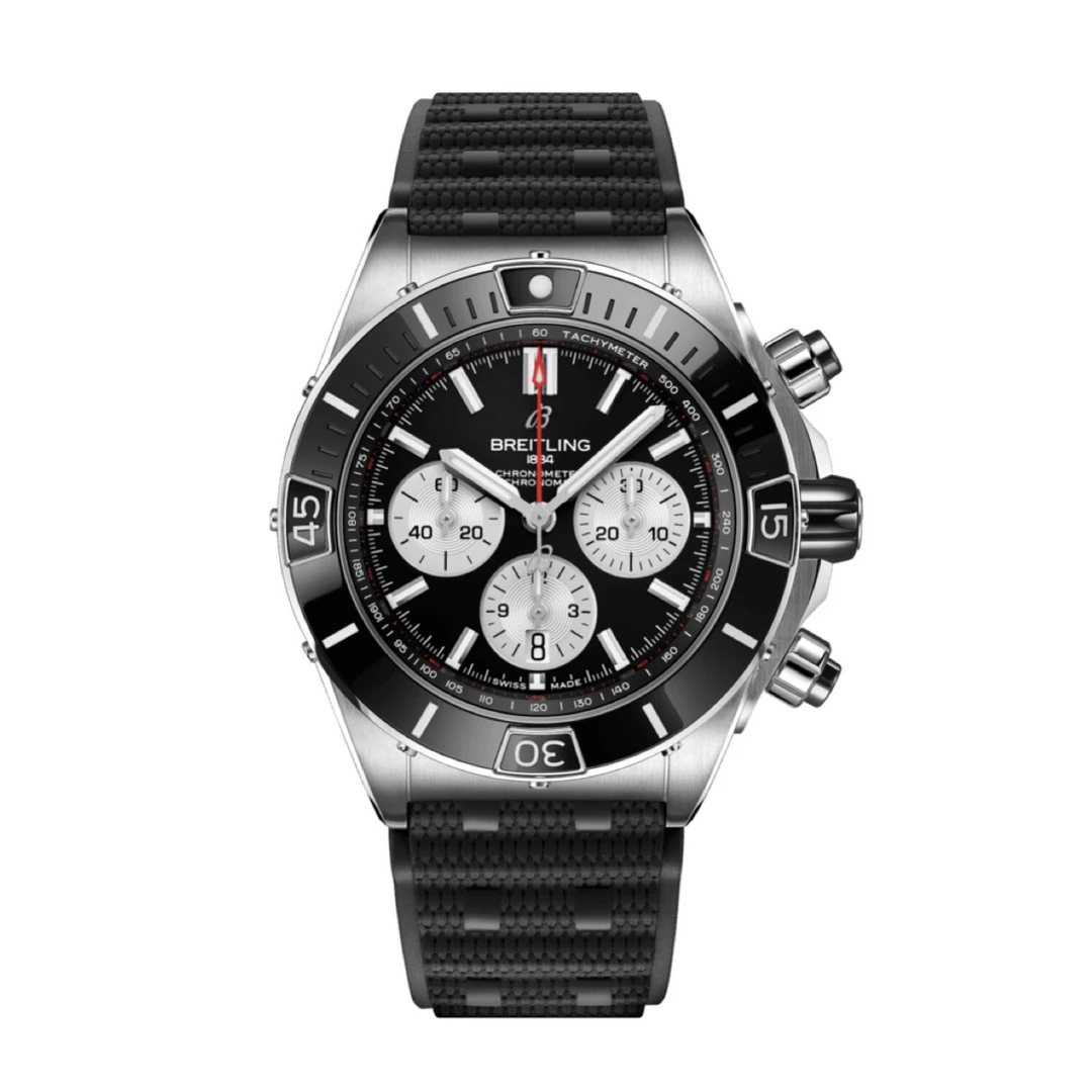 95新 BREITLING/百年灵 亚虎/机械计时/公价72600元/44mm/