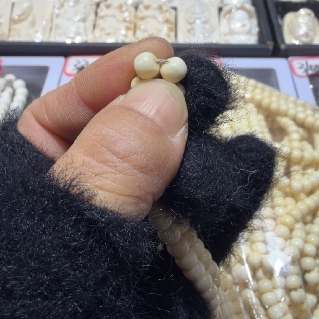 G***N猛犸象牙手串/手链/手镯弟子珠