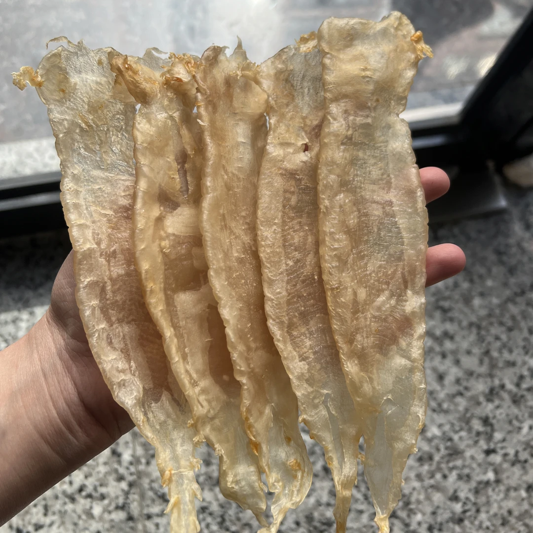 本港赤嘴公鱼胶20头规格花胶干货