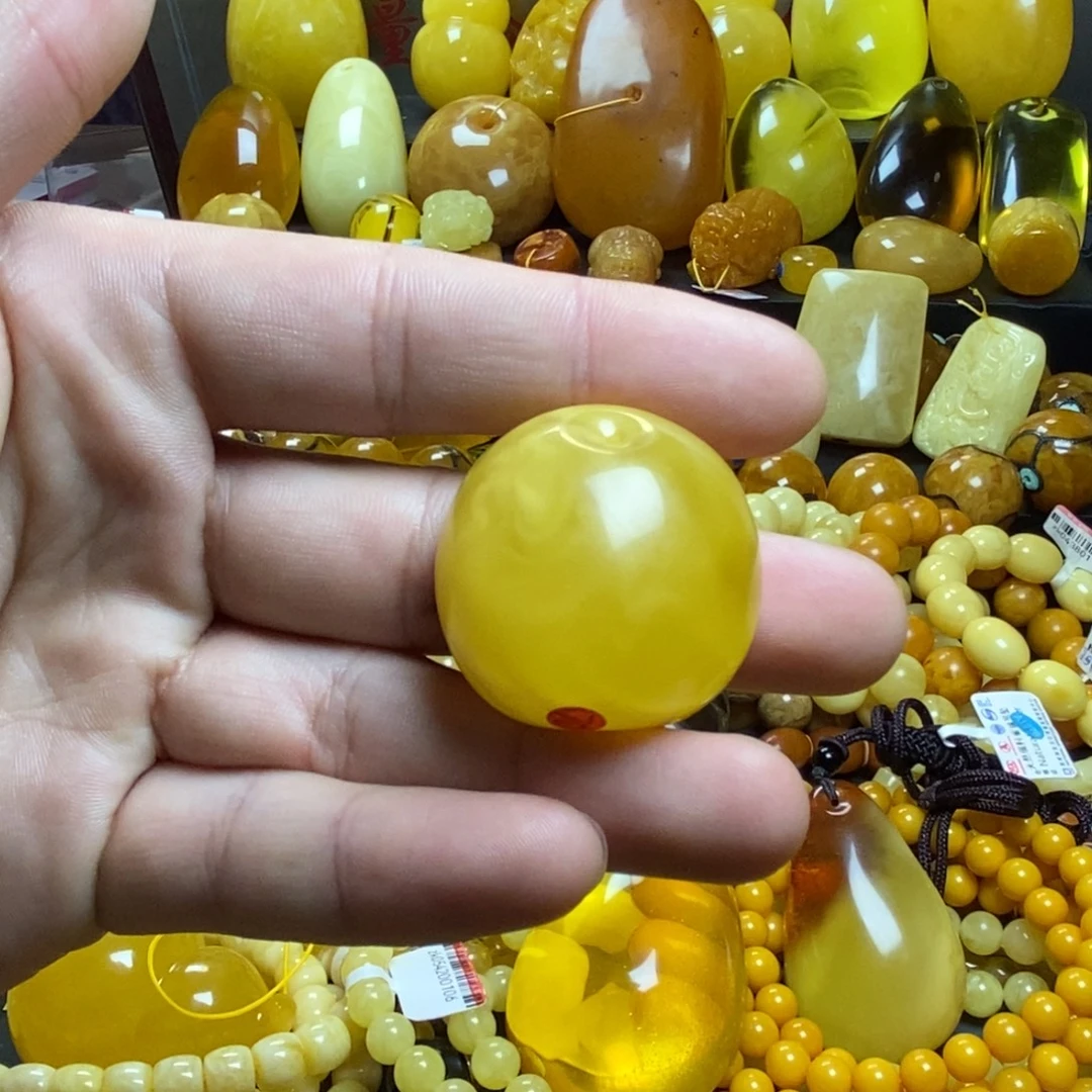 琥珀未镶嵌裸石蜜蜡