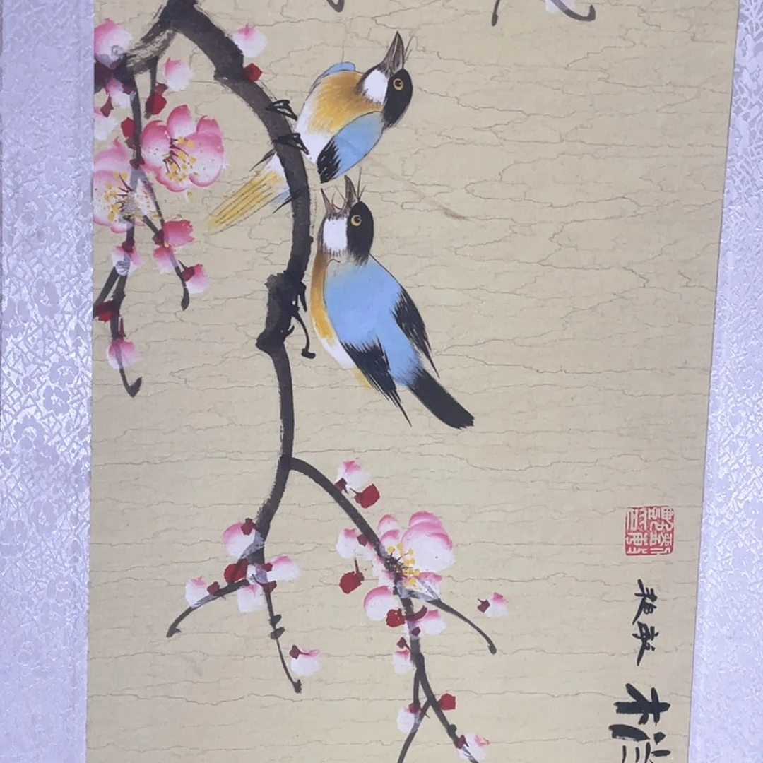 国画老师，手笔手绘作品y