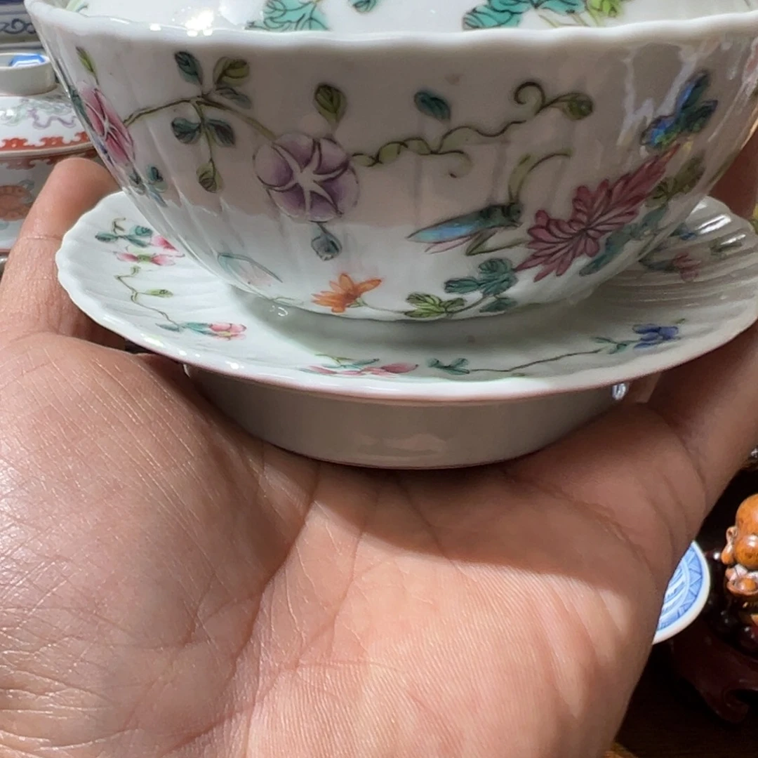 用***1瓷片瓷器摆件清货