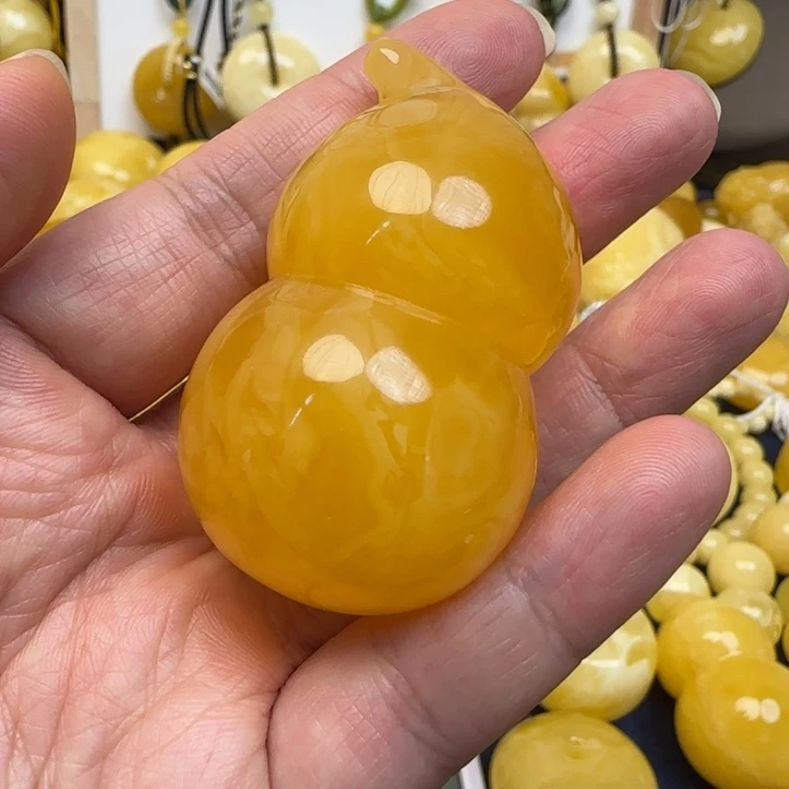 蜜蜡未镶嵌颈饰天然蜜蜡