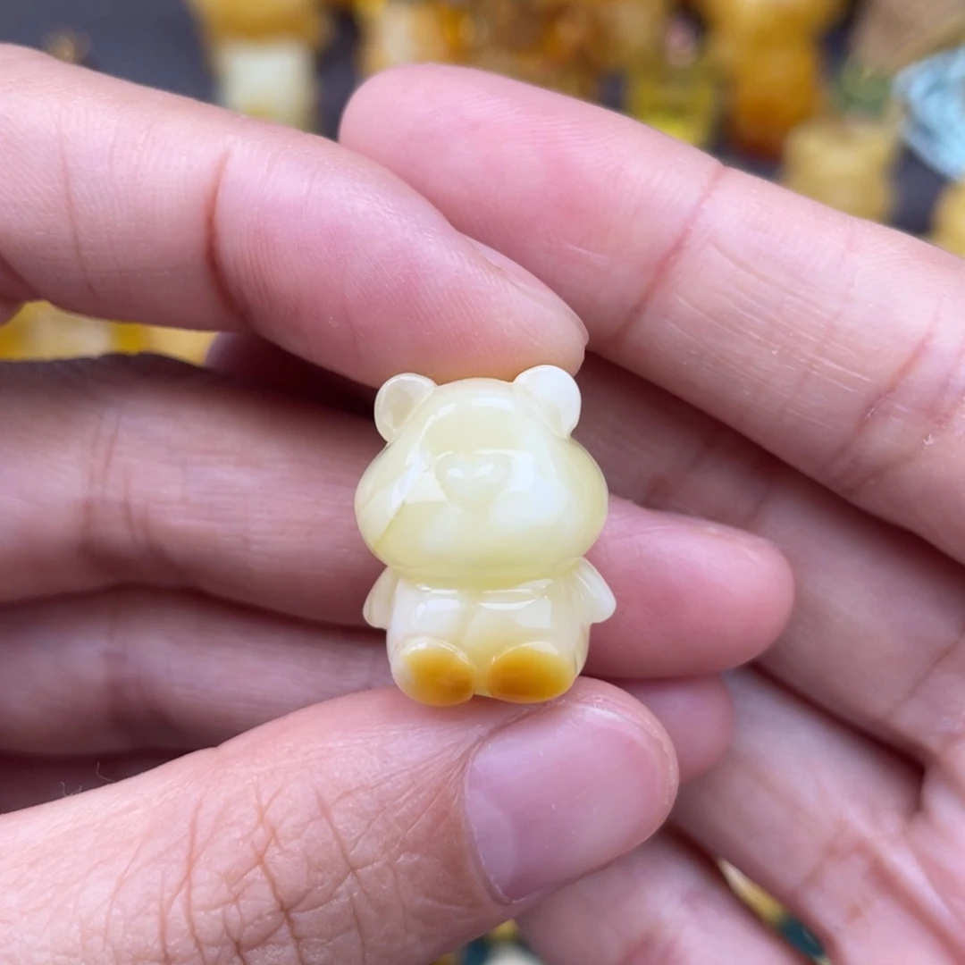 裸石琥珀未镶嵌蜜蜡