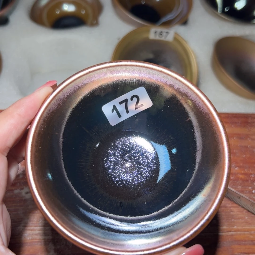 茶盏全手工原矿原釉建盏