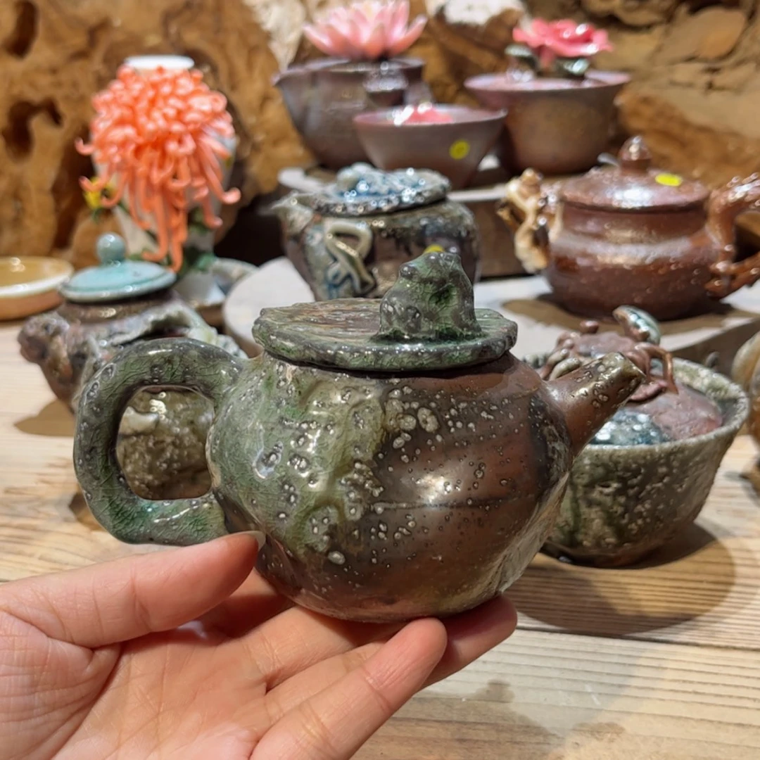 【闪购商品】柴烧茶具手工茶壶59