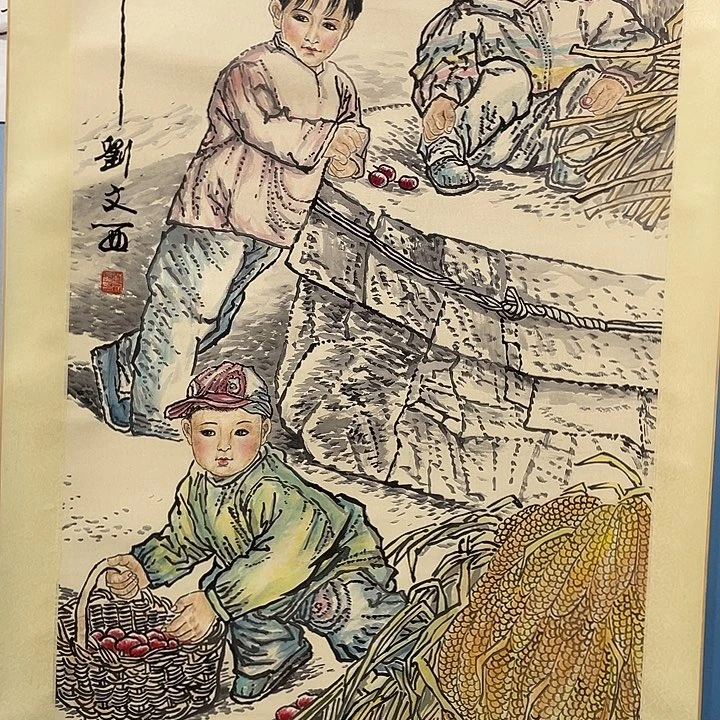 玉***缘精品国画精品作品