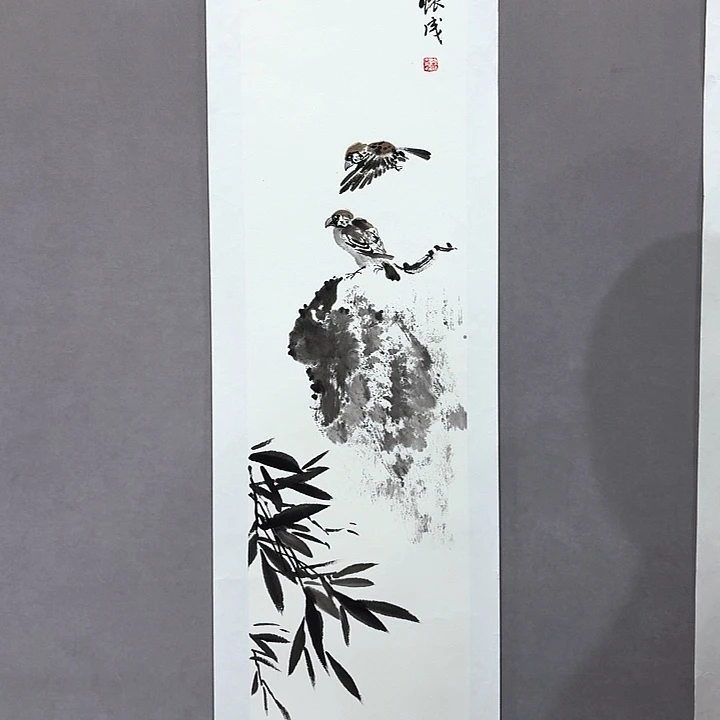 国画亲笔手绘放心去藏