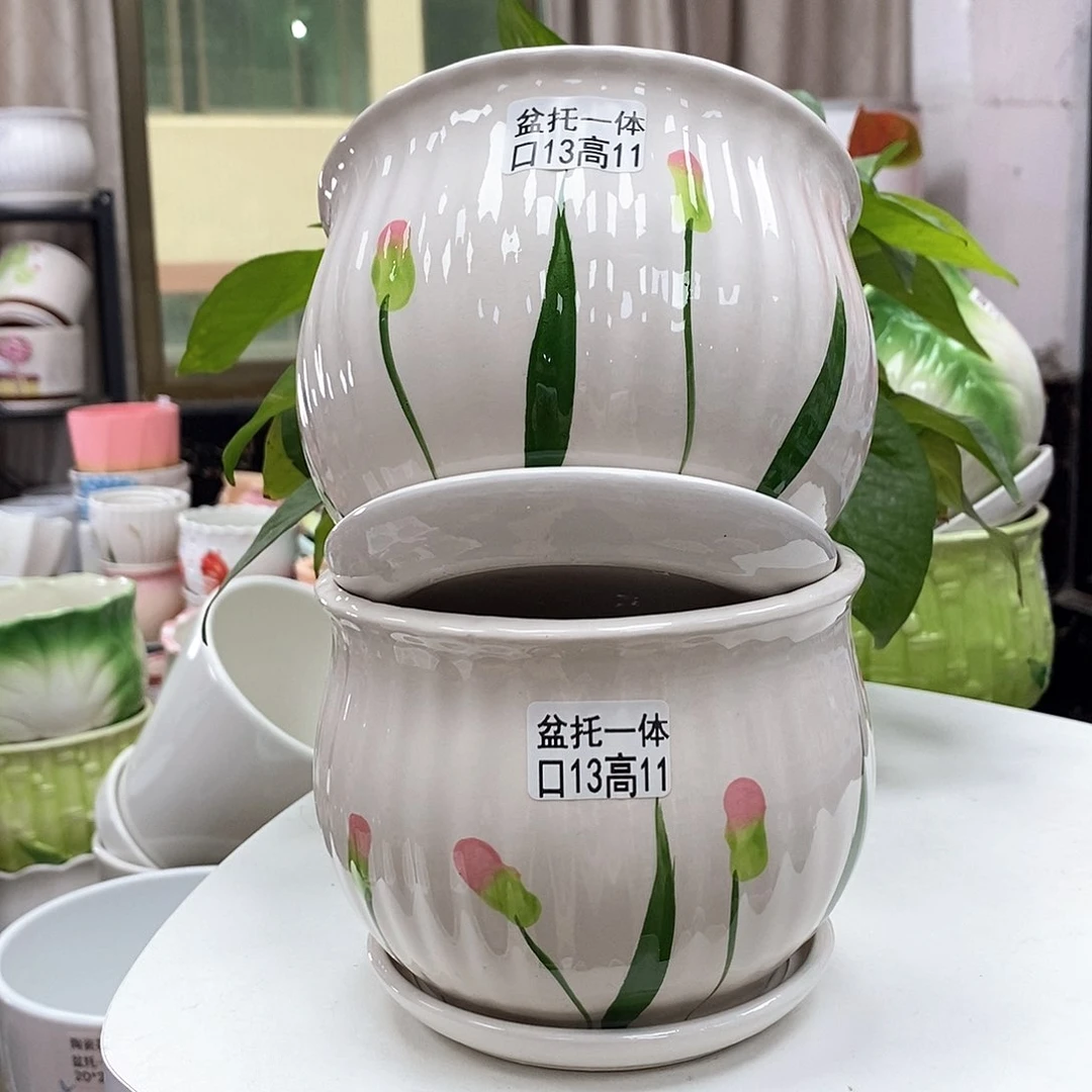 陶瓷@陶瓷花盆@@57381869